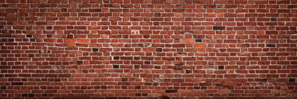 brick wall pointing