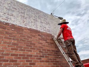 how to do brick pointing
