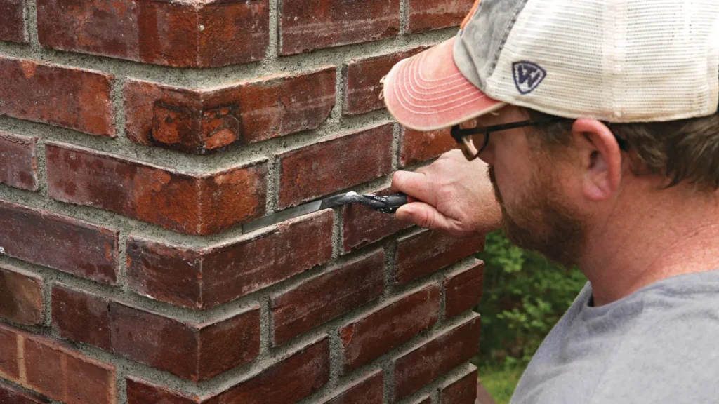 what does pointing bricks mean