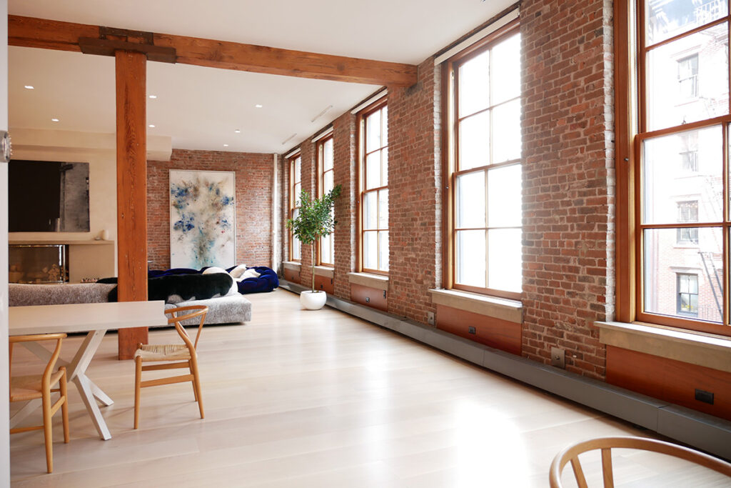 Interior brick Design NYC