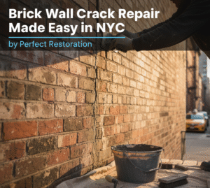 Brick Wall Crack Repair Made Easy in NYC