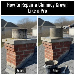 How to Repair a Chimney Crown Like a Pro