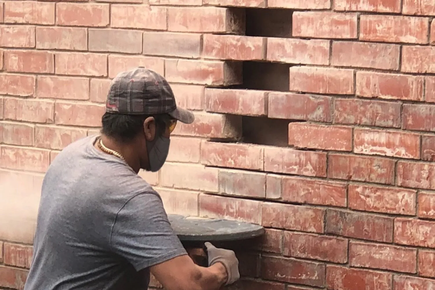 crack repair in brick and mortar Brick Replacement NYC