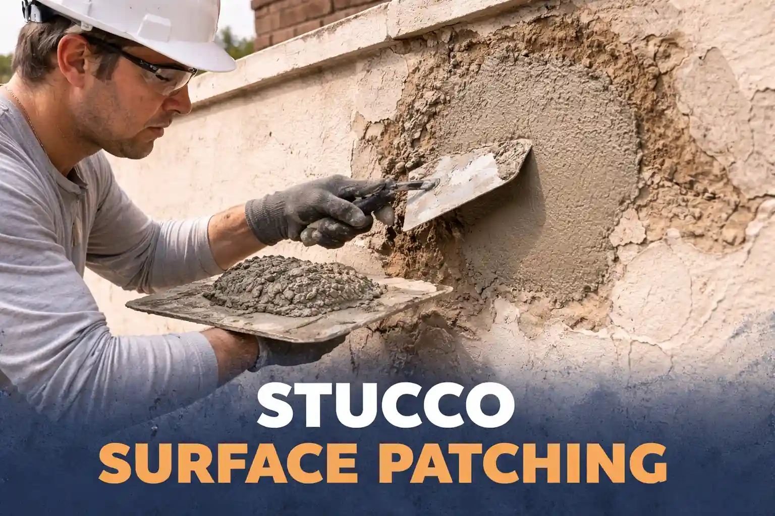 stucco surface patching