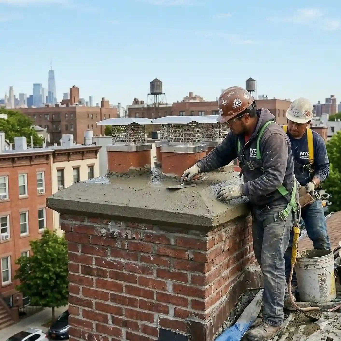 chimney crown replacement